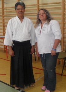ja z japończykiem aikido