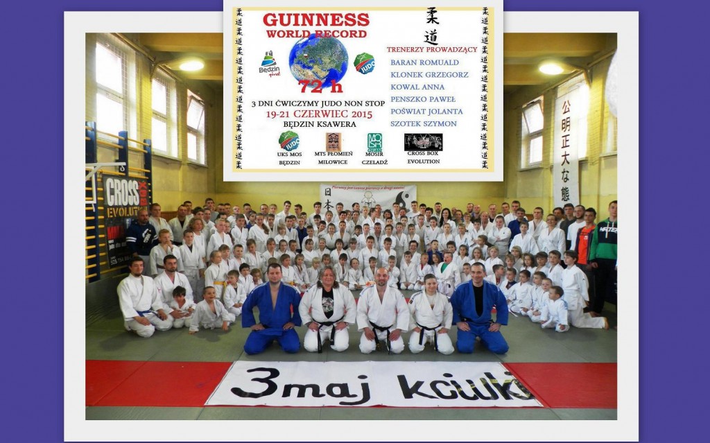 JUDO BEDZIN REKORD GUINNESSA